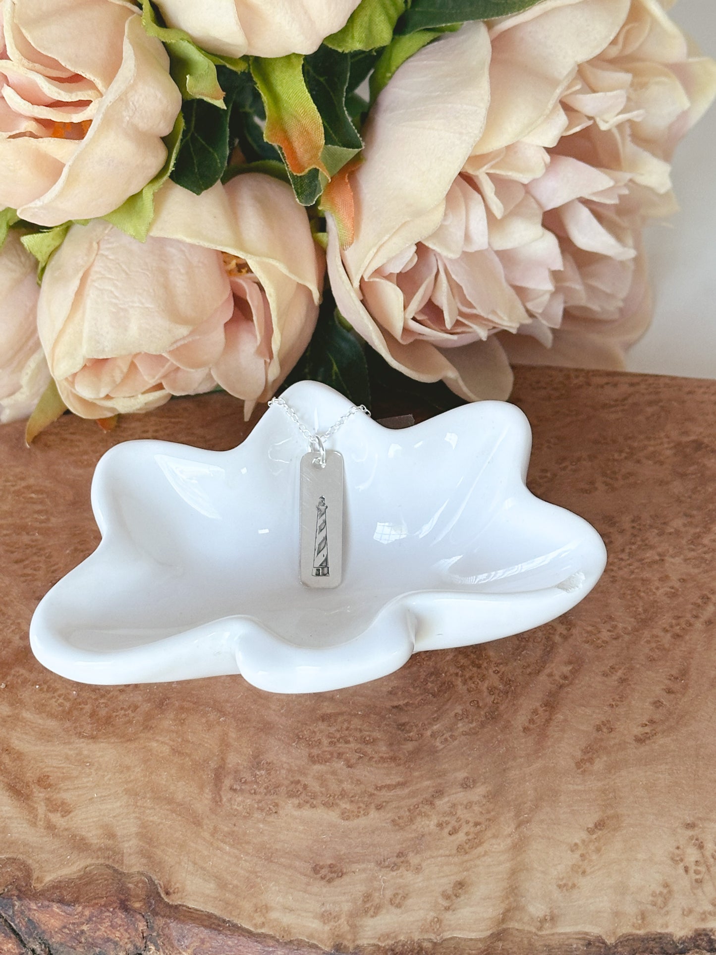 Cape Hatteras Lighthouse Necklace - As Seen in Our State Magazine