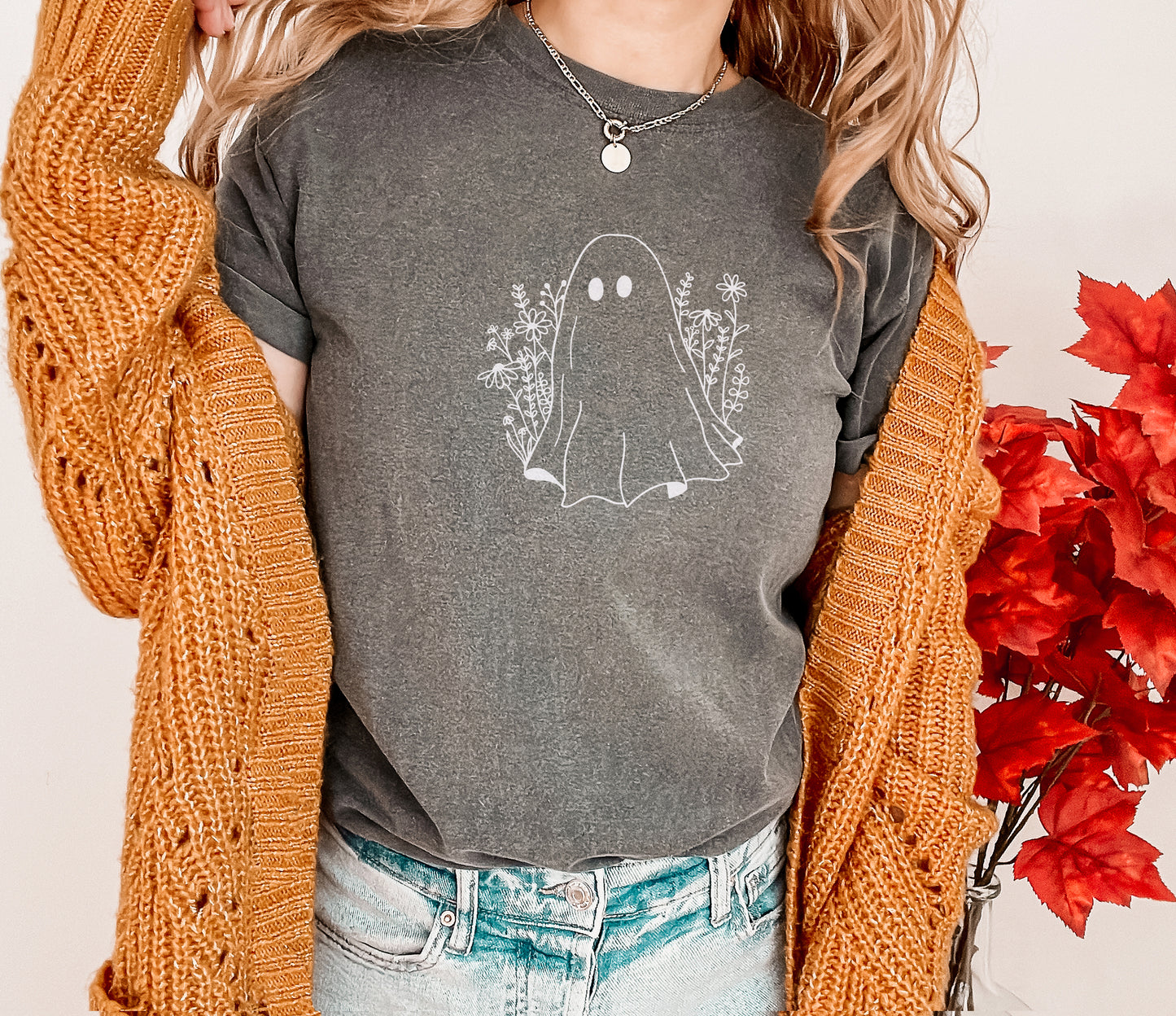 Ghost in the Wildflowers Comfort Colors Tee