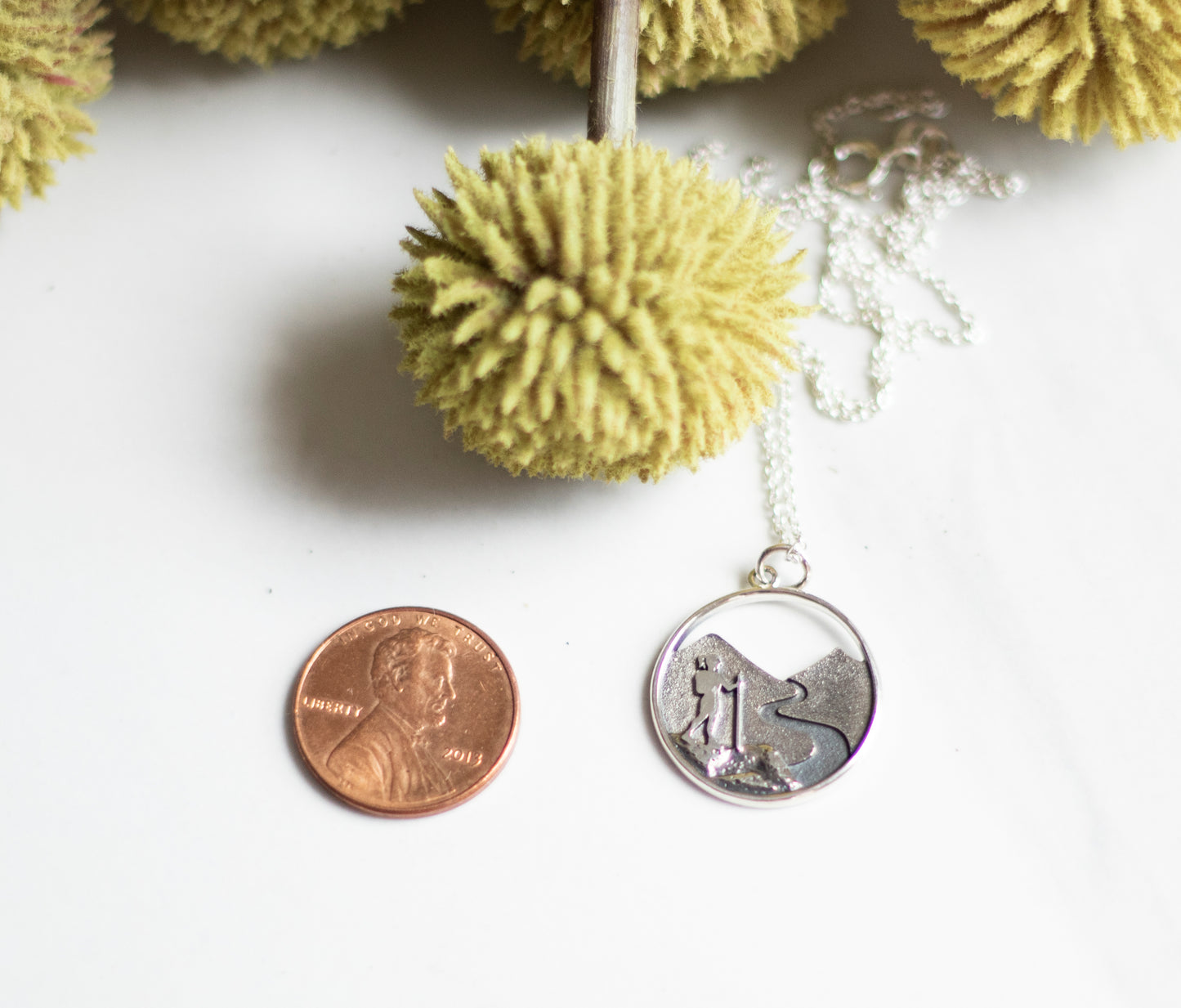 Hiking Girl Necklace