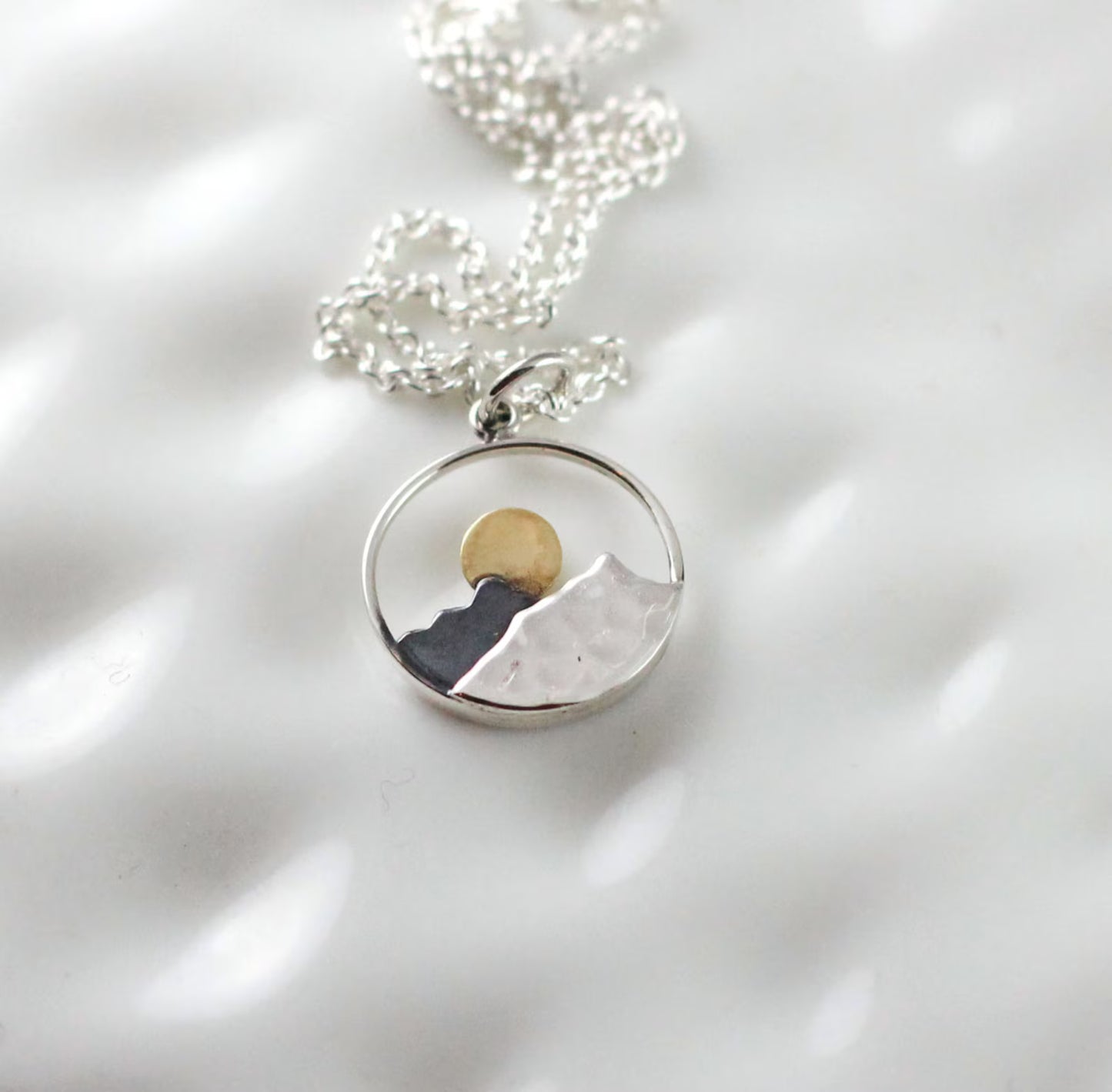 Mountain Silhouette Necklace
