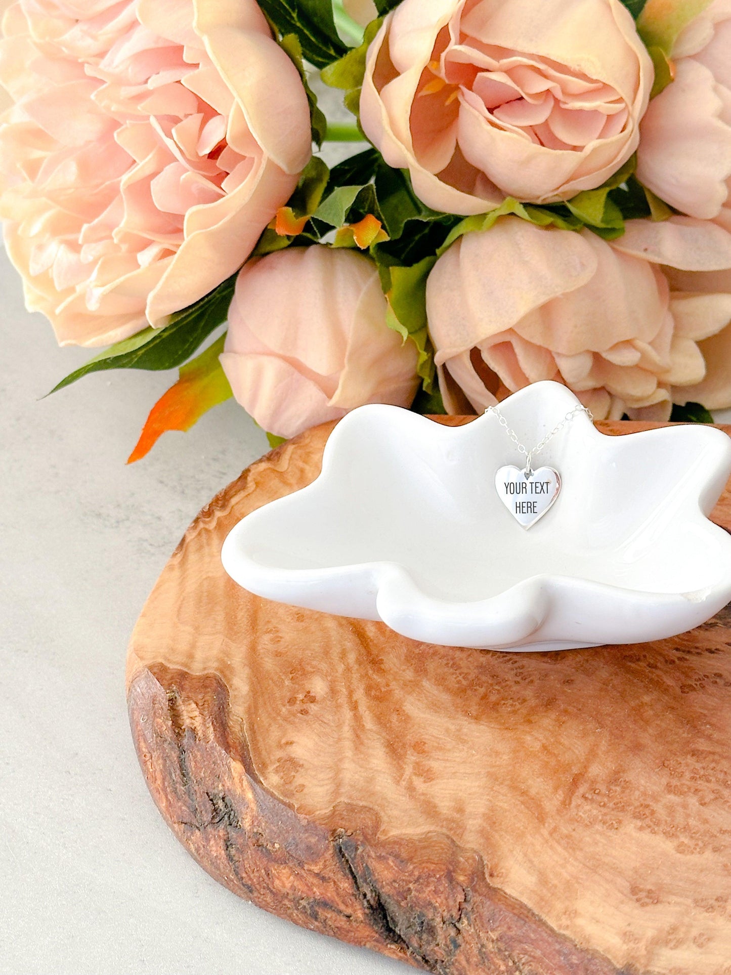 Mountain Heart Necklace