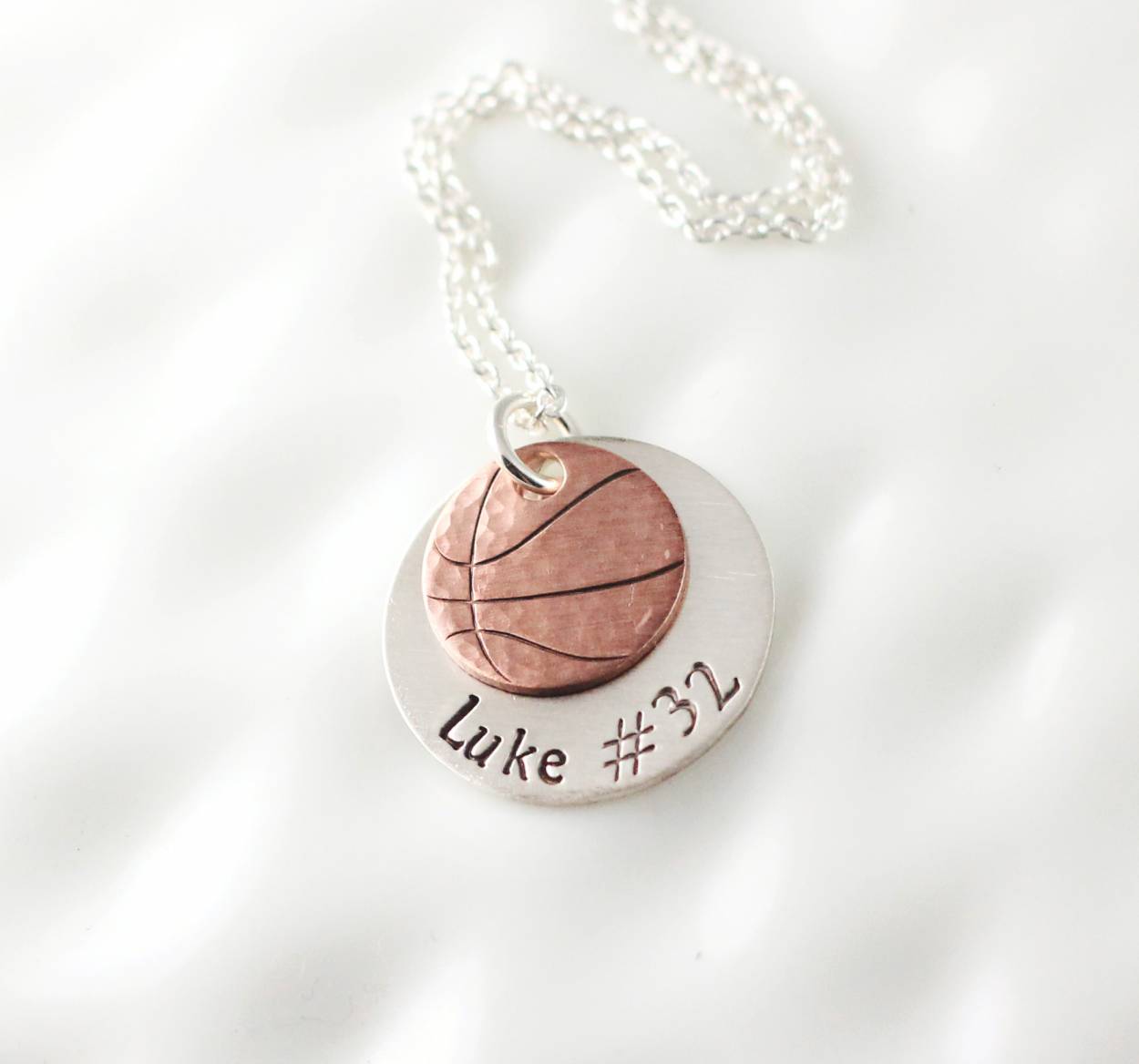 Basketball Necklace