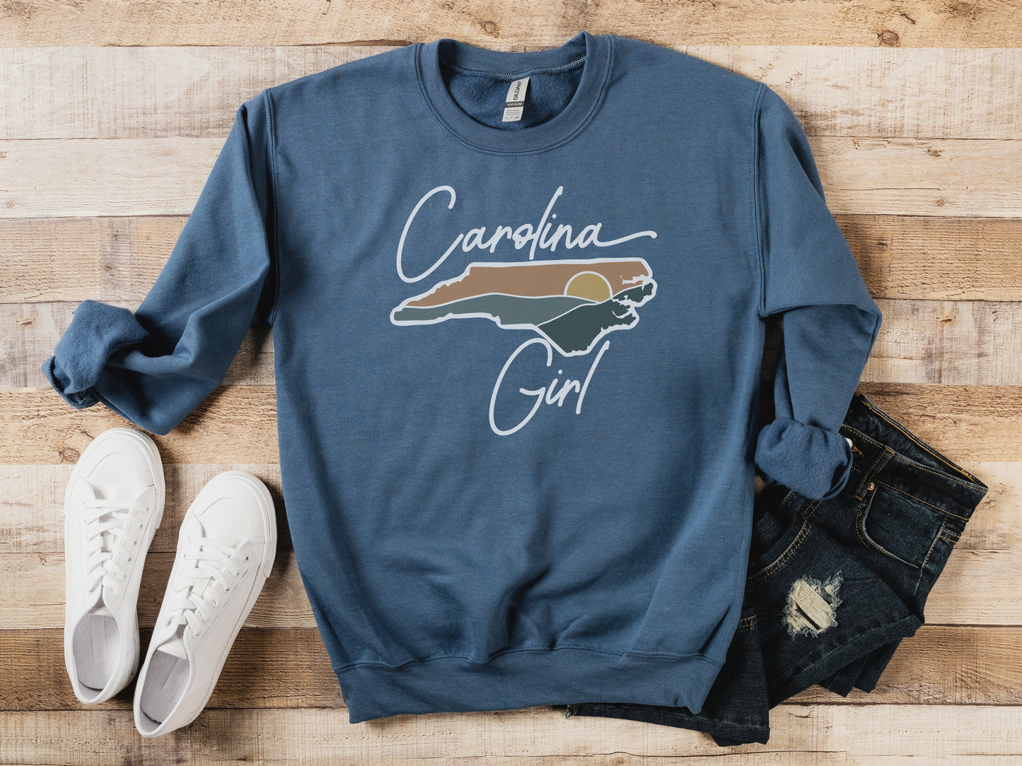 Carolina Girl Crewneck Sweatshirt