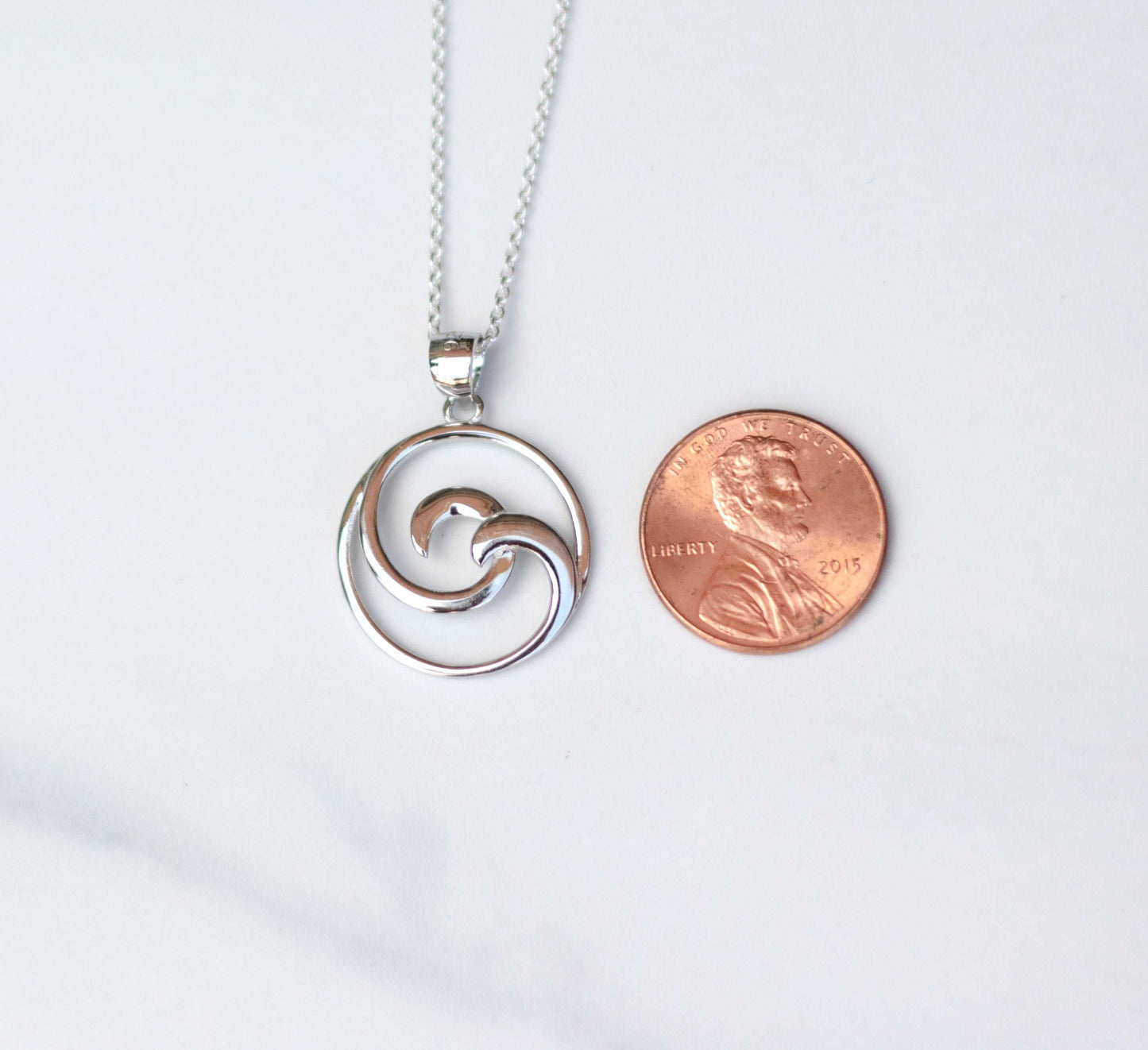 Circle Wave Necklace