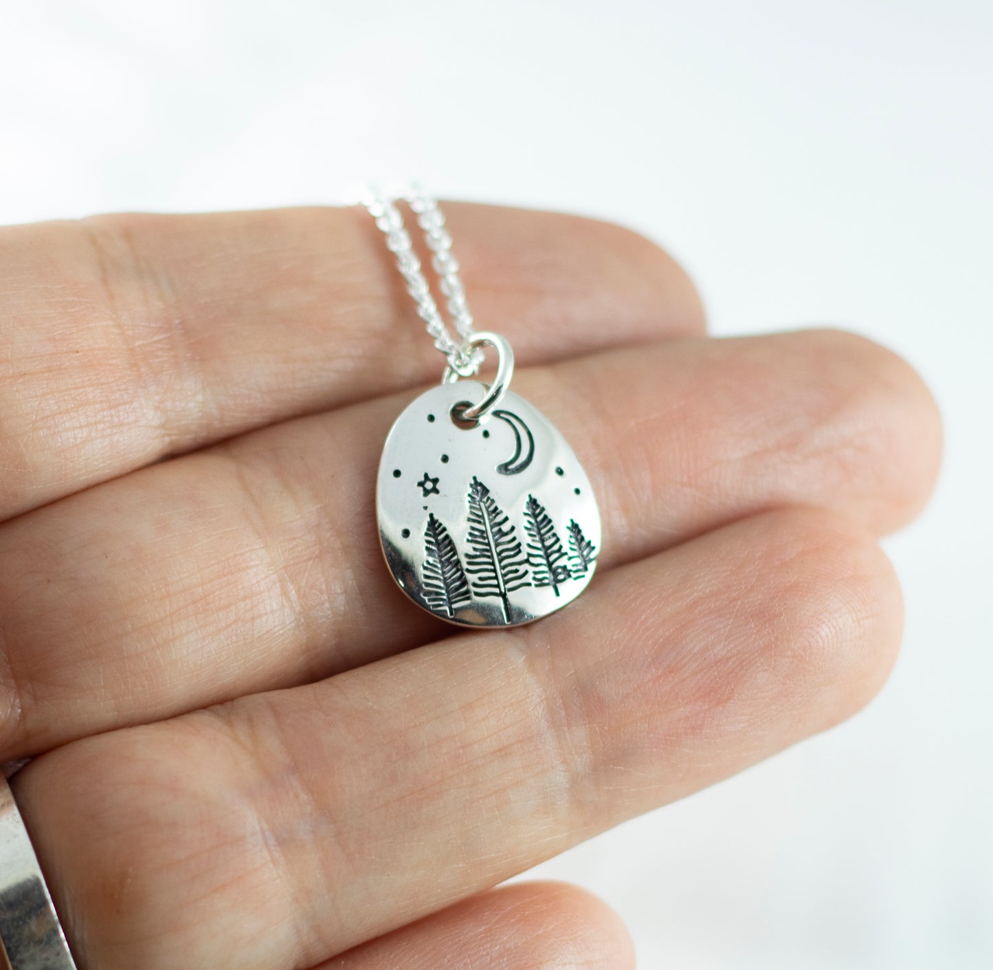 Forest at Night Necklace