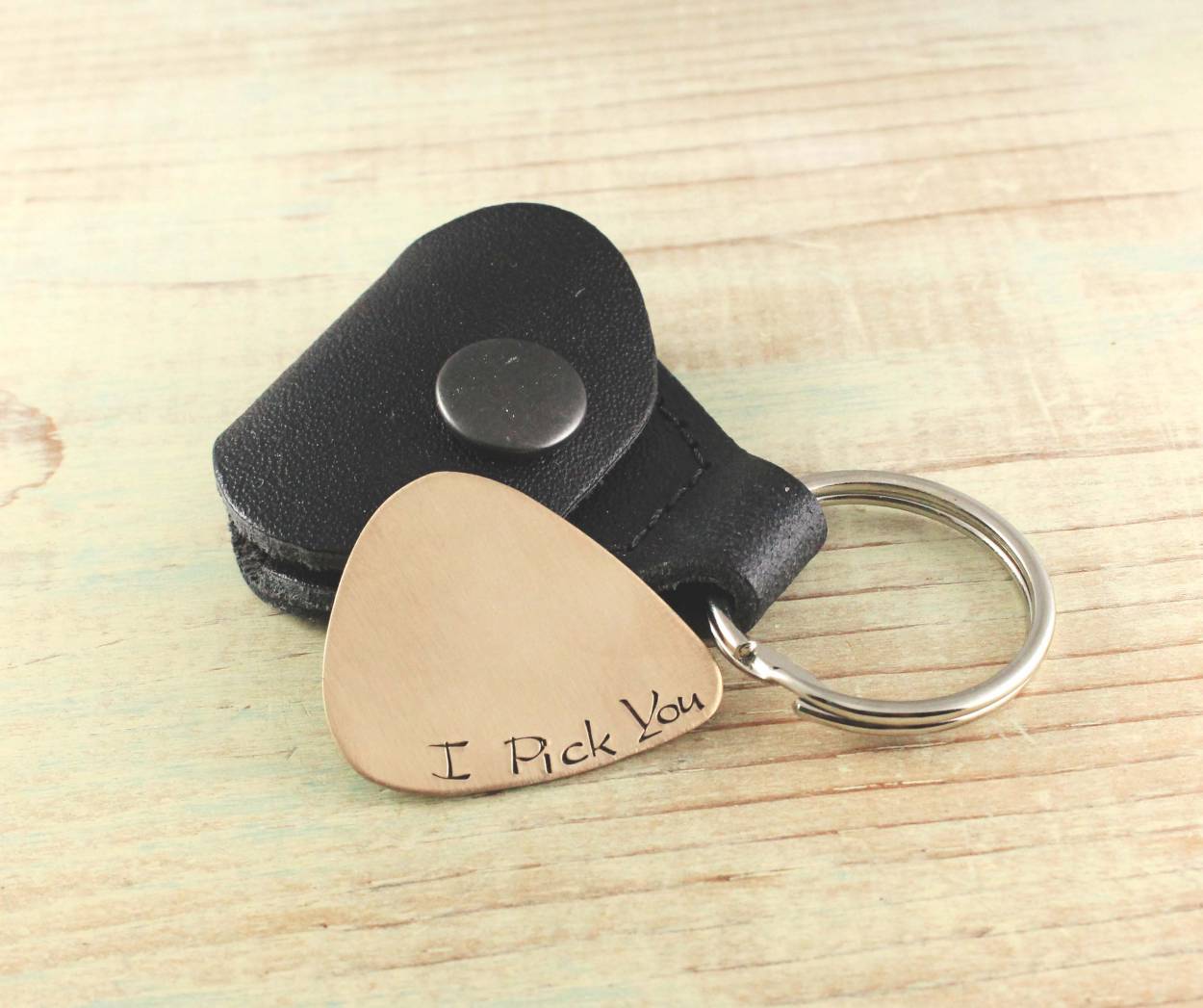 I Pick You Gold Keychain