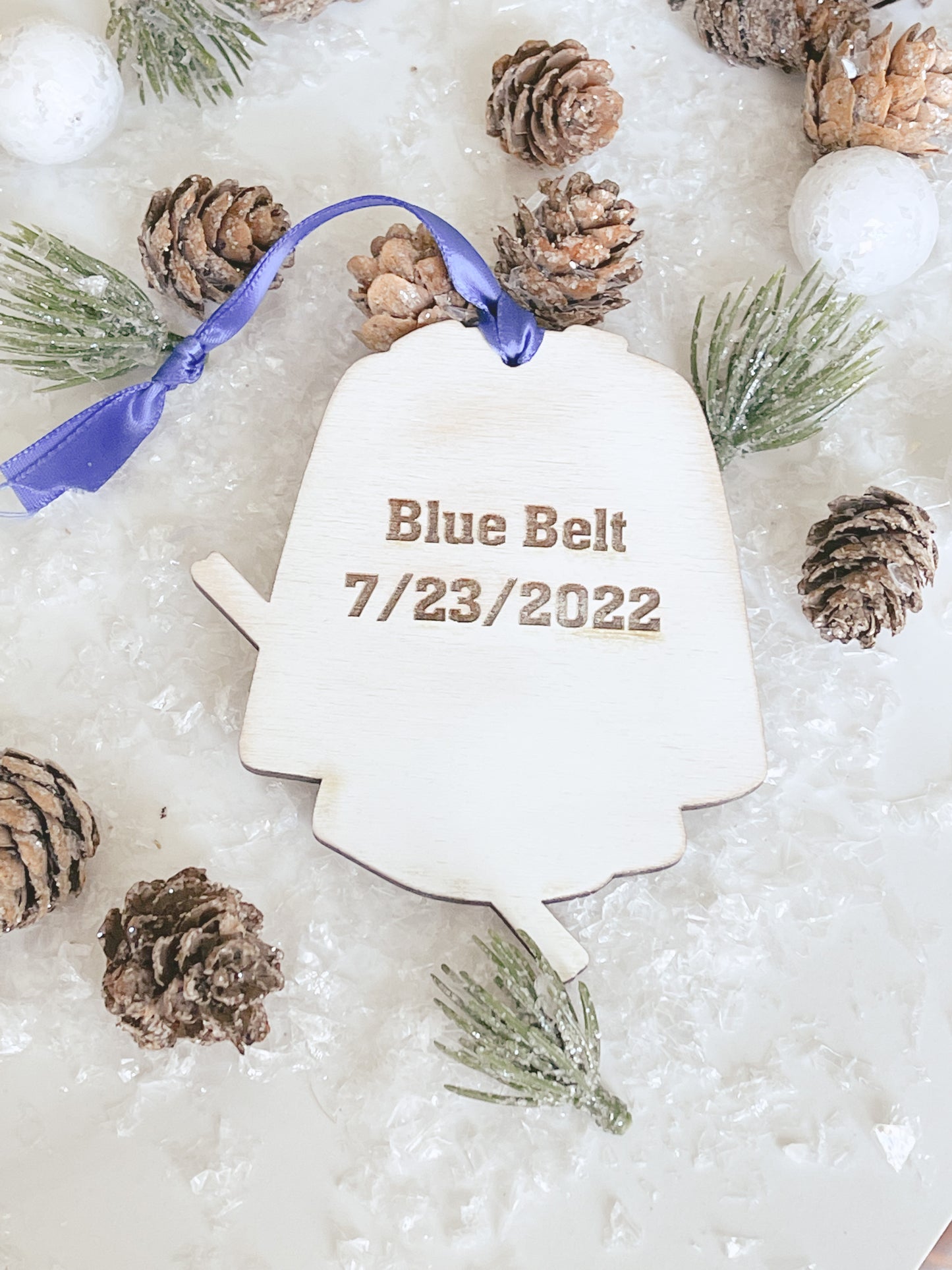 Personalized Karate Christmas Ornament