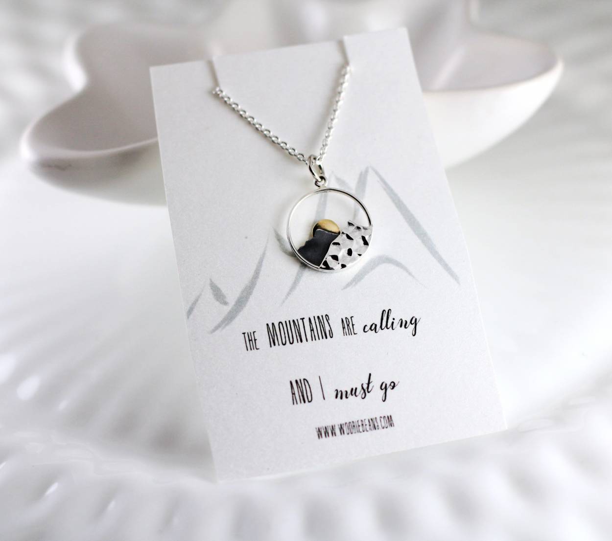 Mountain Silhouette Necklace