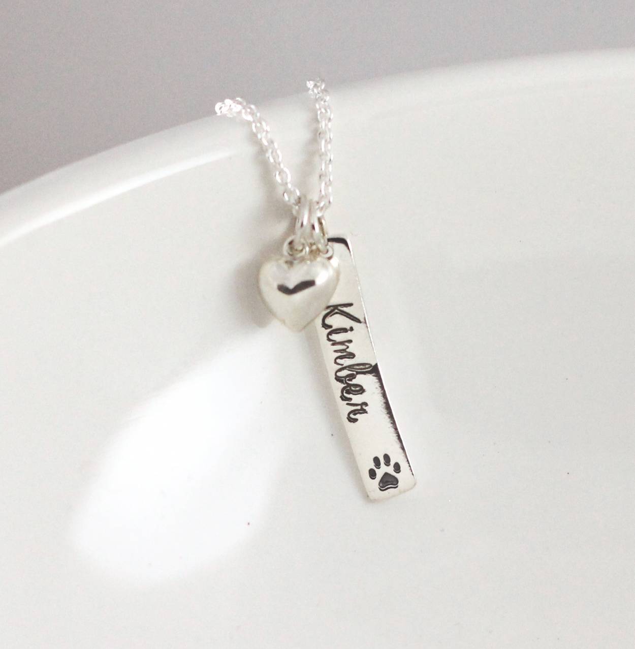 Paw Print Pet Necklace