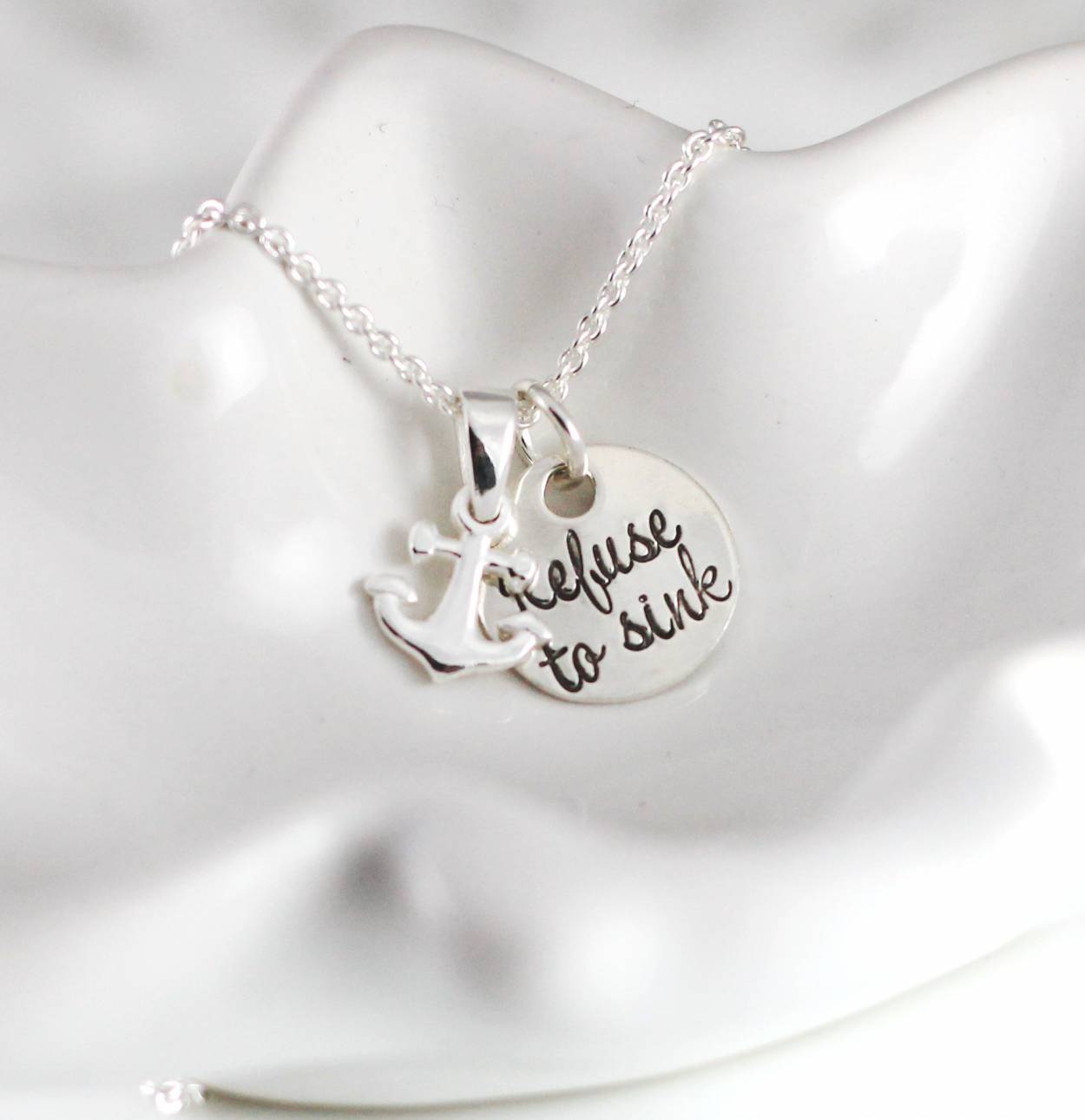 Refuse to Sink Necklace