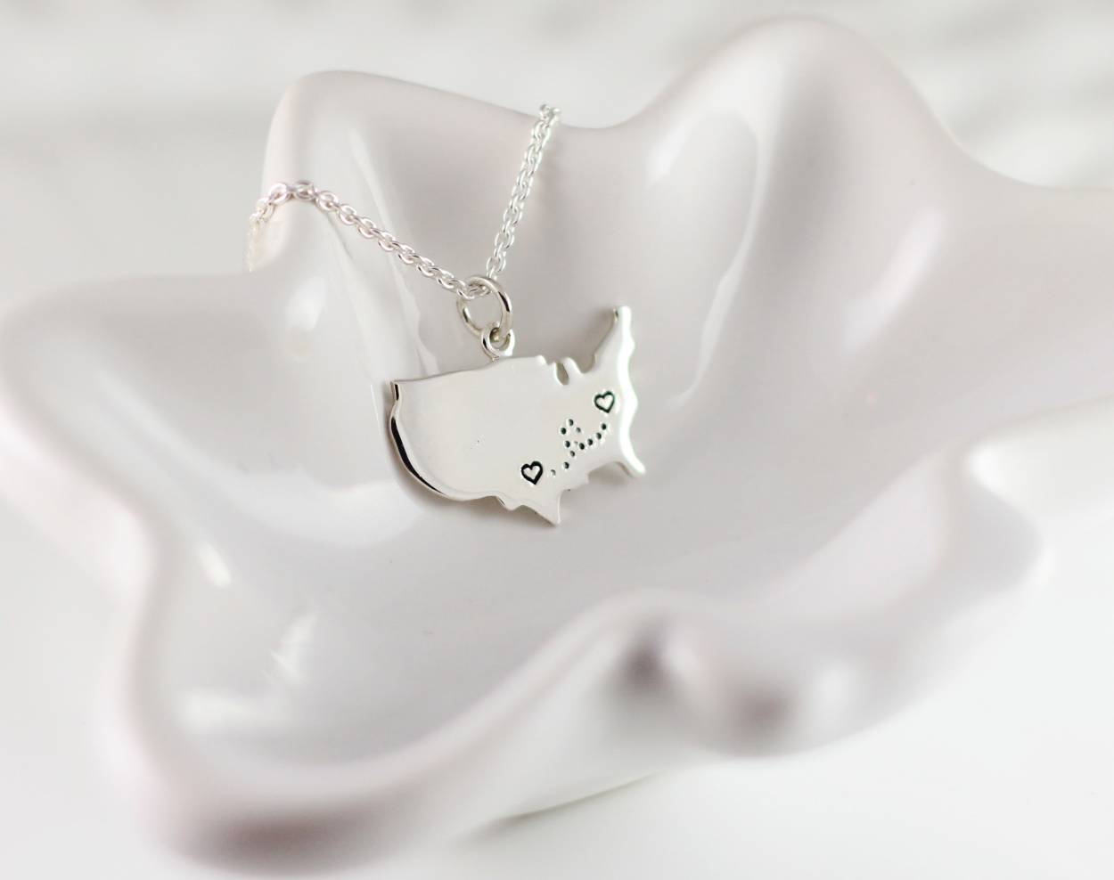 Long Distance Love Necklace