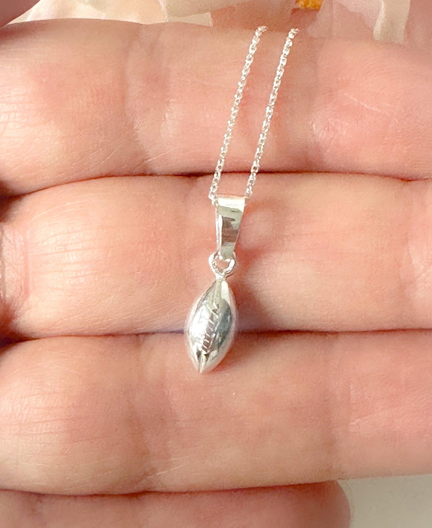 Sterling silver football charms