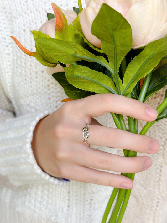 Swirling Hearts Ring