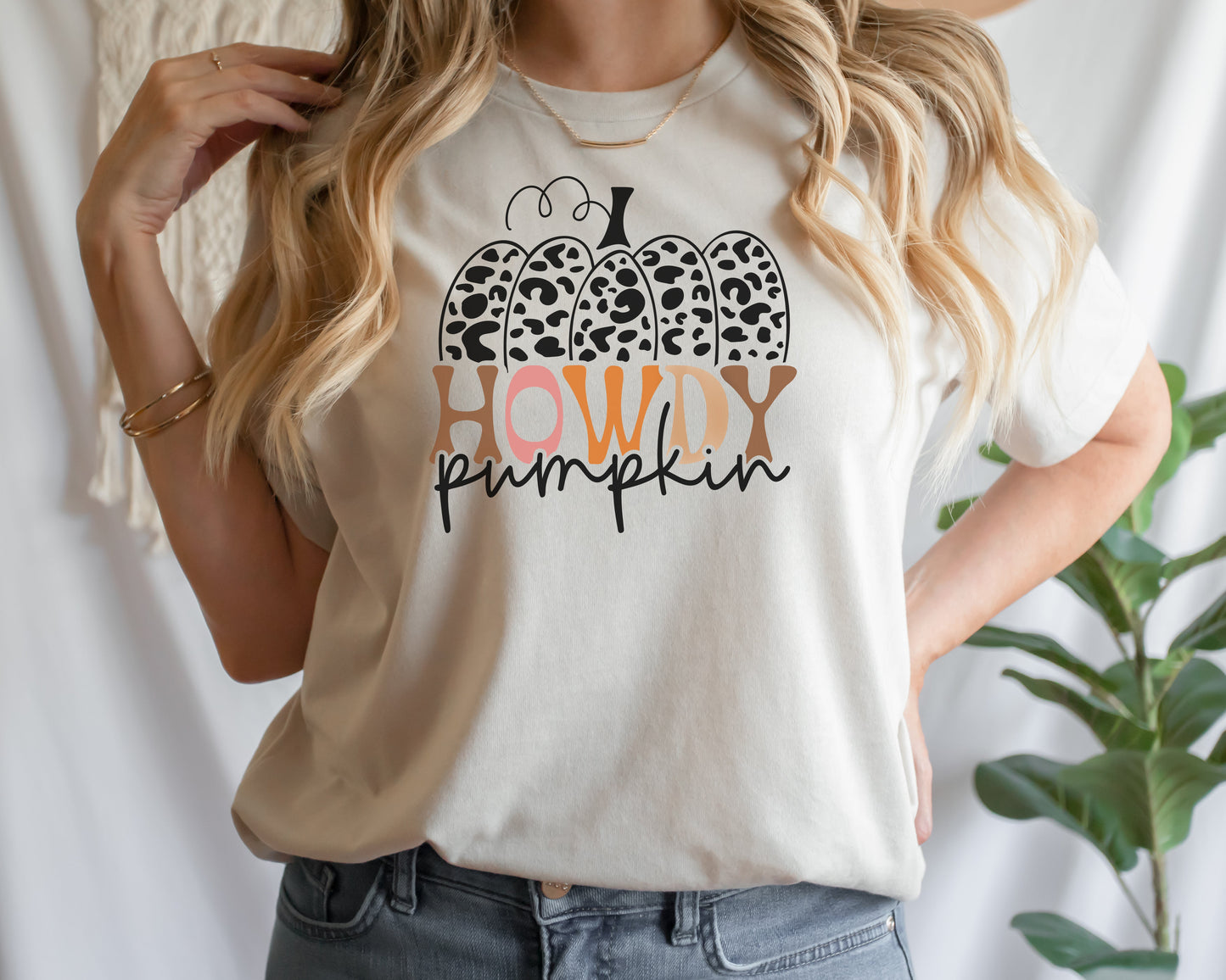 Howdy Pumpkin Tee and Sweatshirt