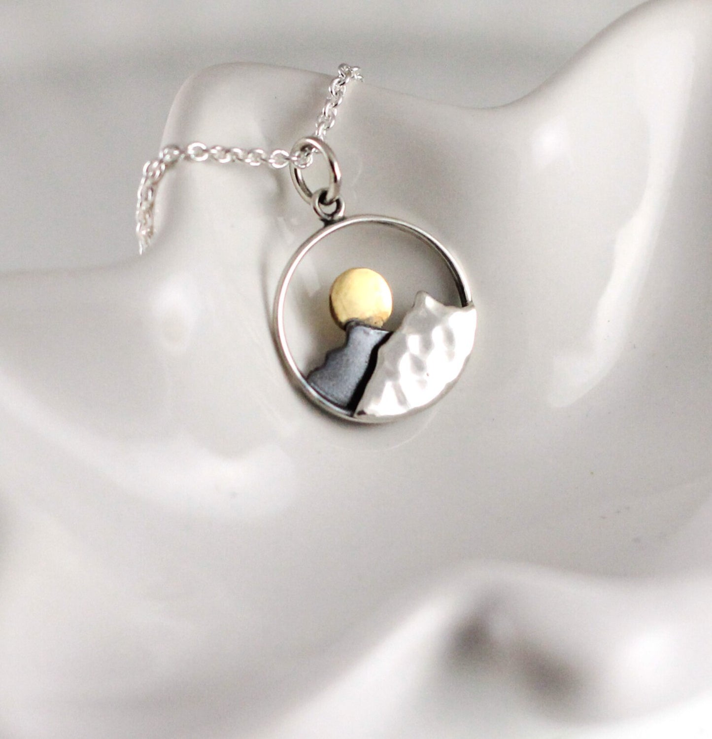 Mountain Silhouette Necklace