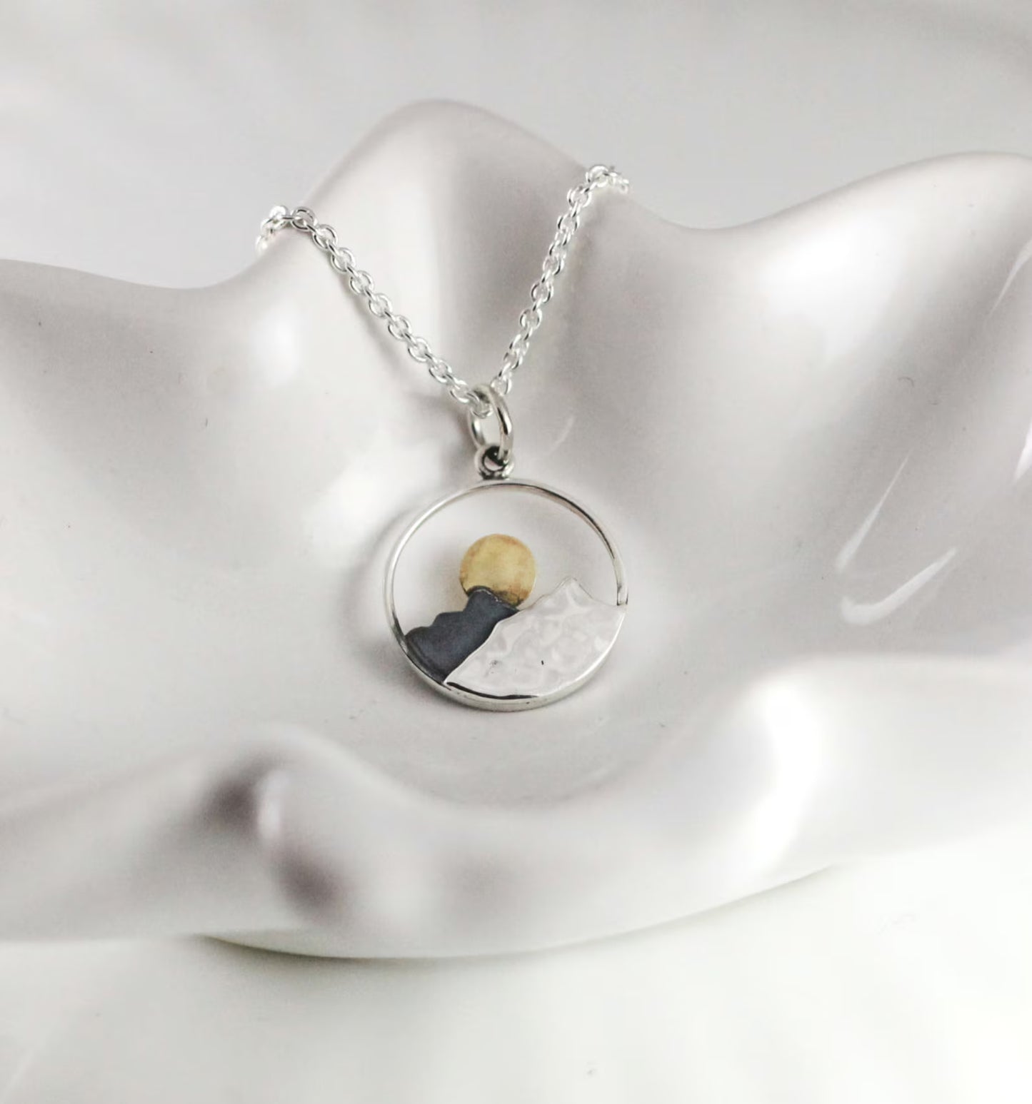 Mountain Silhouette Necklace