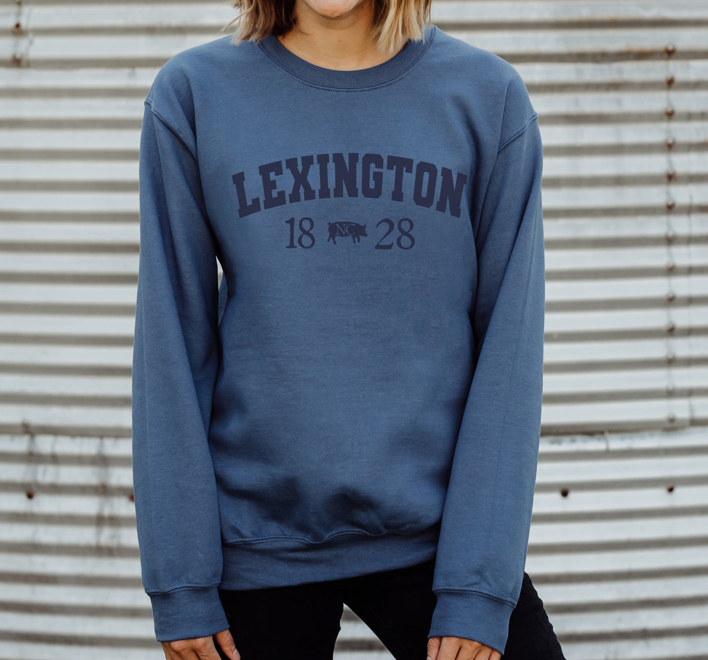 Lexington NC Varsity Style Sweatshirt
