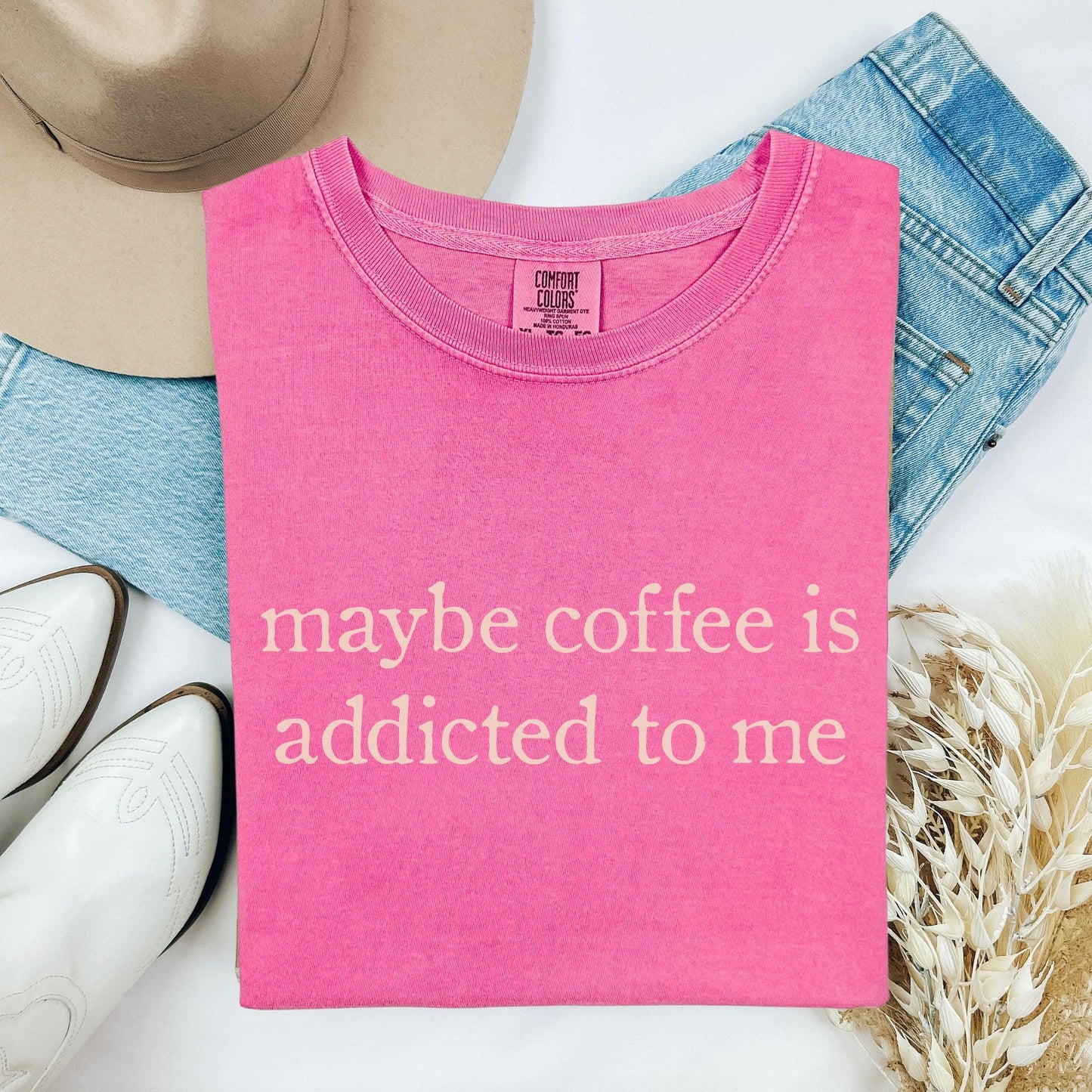 Maybe Coffee is Addicted to Me Tee