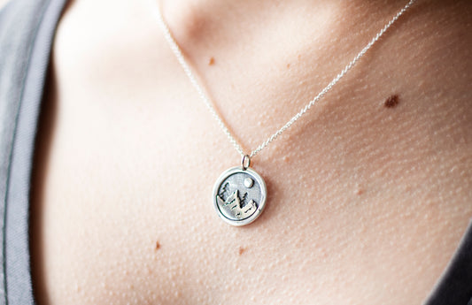 Forest in the Moonlight Necklace