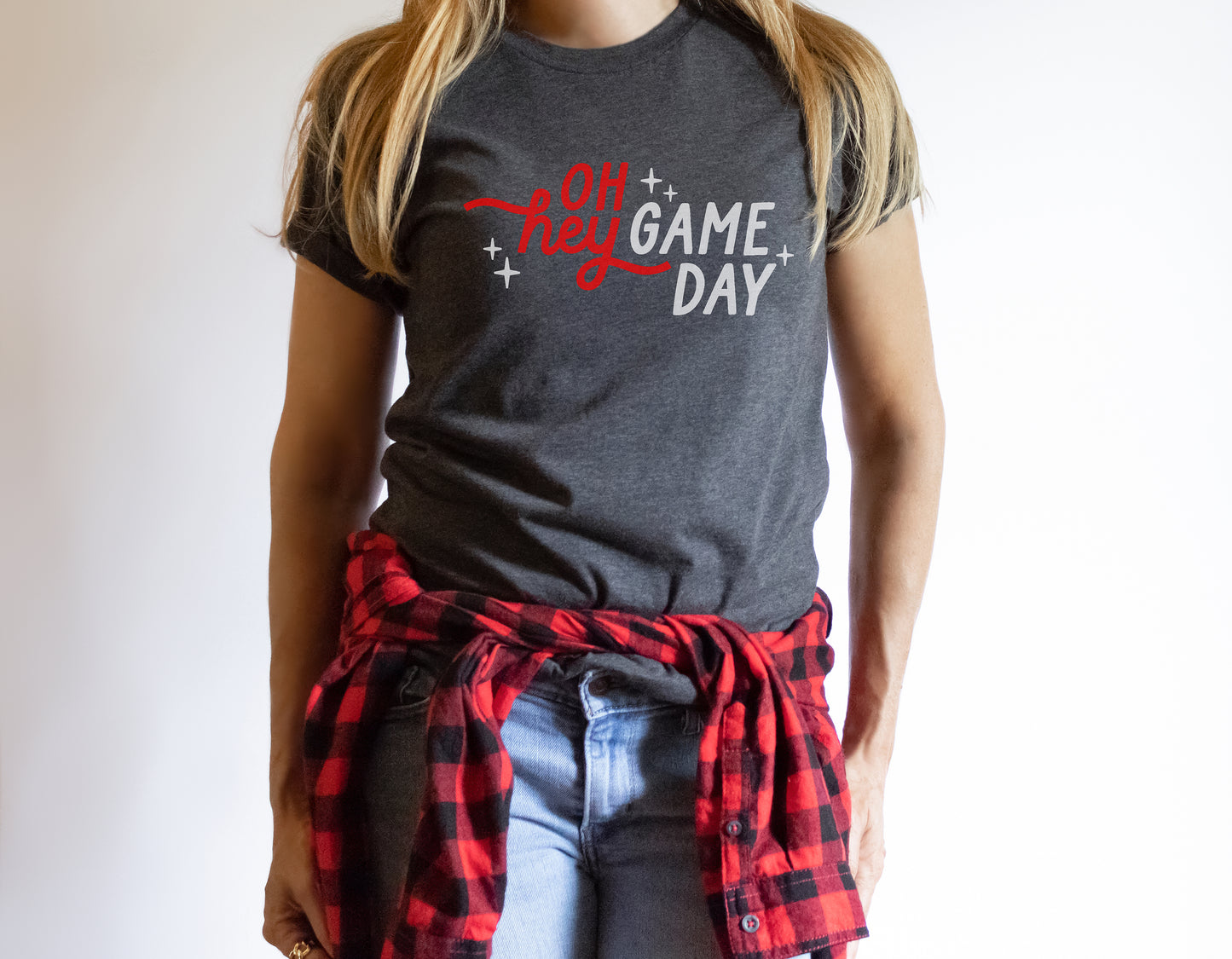 Oh Hey Game Day Shirt - Custom Ink Colors for YOUR TEAM!