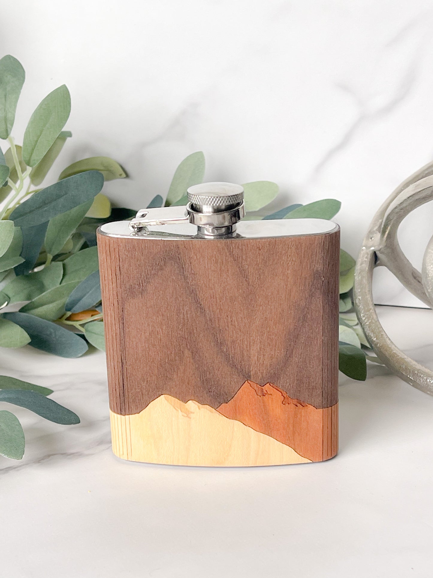 Wood Mountain Flask