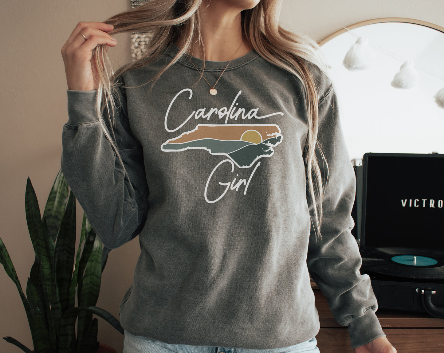 Carolina Girl Crewneck Sweatshirt