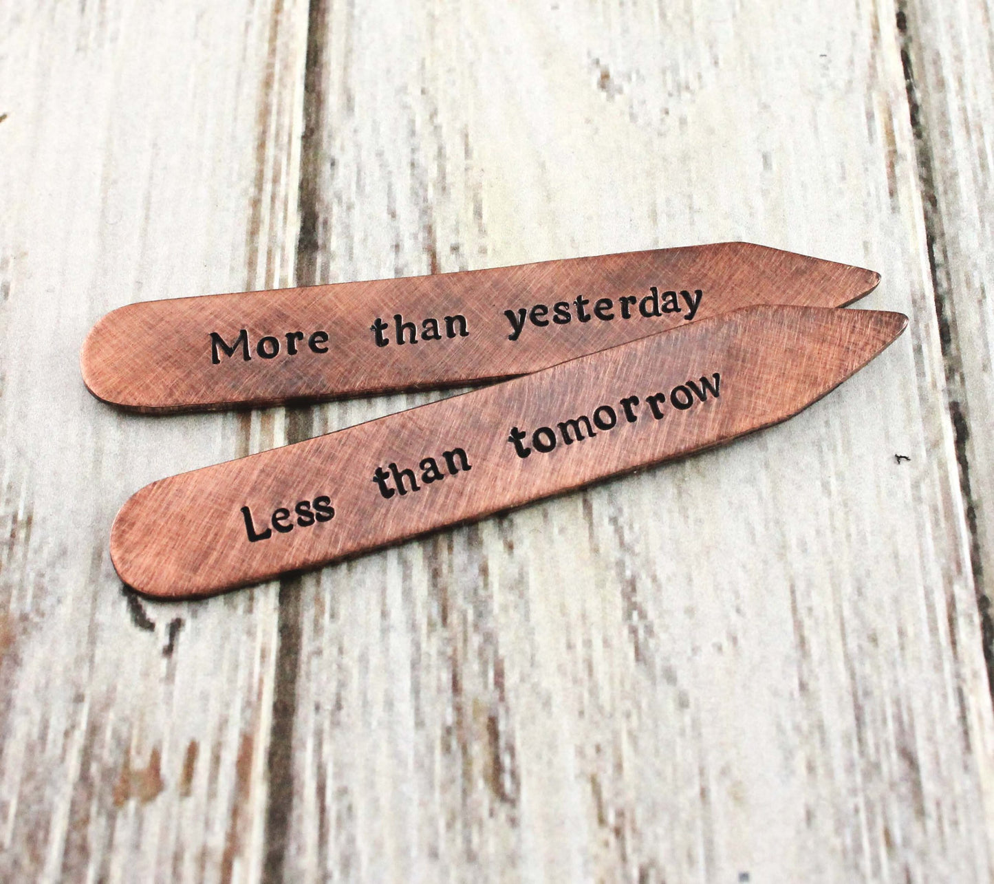 More Than Yesterday Collar Stays