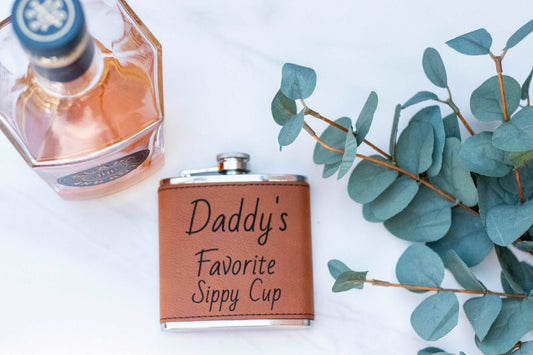 Daddy's Favorite Sippy Cup Flask