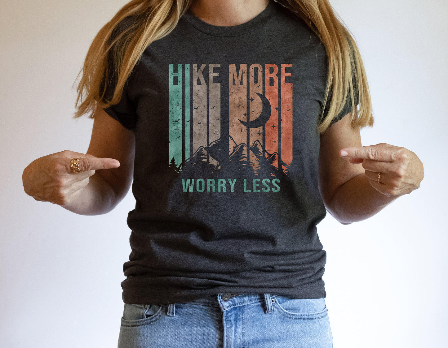 Hike More Worry Less Tee