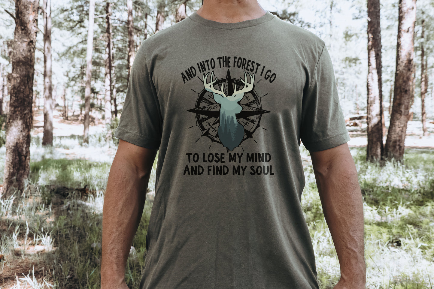 Into the Forest I Go Tee