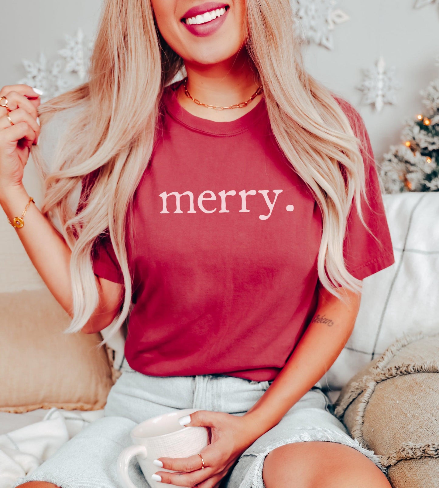Modern Merry Christmas Shirt