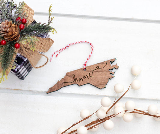 NC Wood Ornament