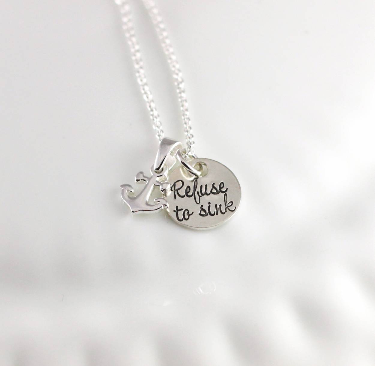 Refuse to Sink Necklace